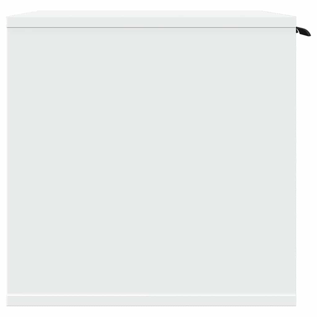 Recinto Lettiera Gatti Bianco 60x40x40 cm in Truciolato — miniatura 5 di 10