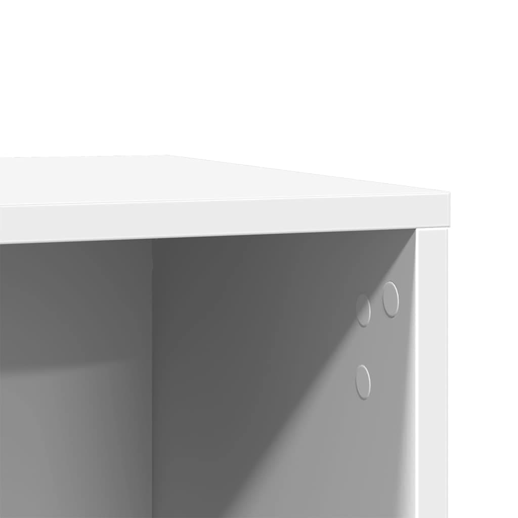 Recinto Lettiera Gatti Bianco 60x40x40 cm in Truciolato — miniatura 8 di 10