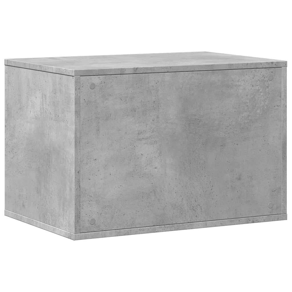 Recinto Lettiera Gatti Grigio Cemento 60x40x40 cm in Truciolato — miniatura 6 di 10