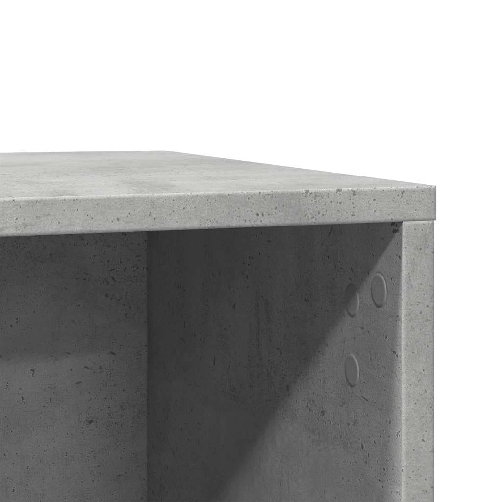 Recinto Lettiera Gatti Grigio Cemento 60x40x40 cm in Truciolato — miniatura 8 di 10