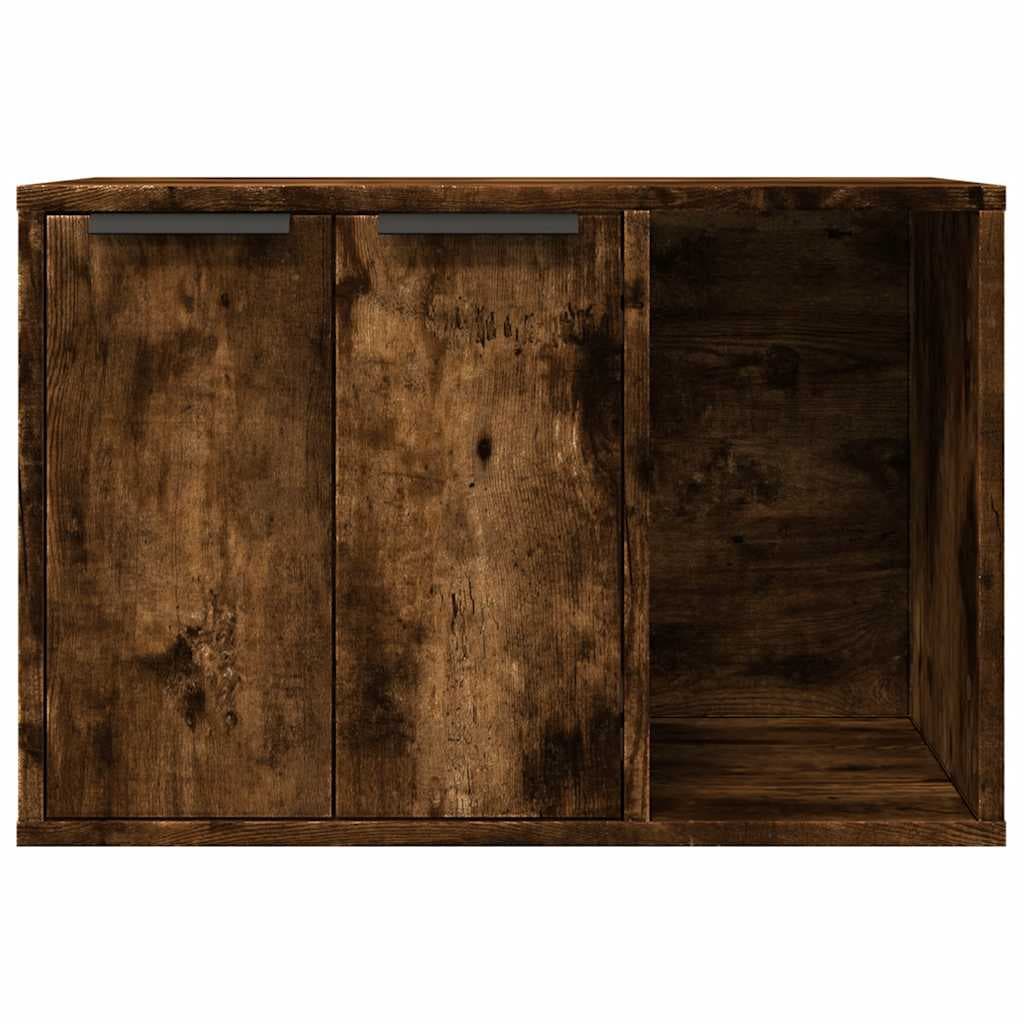 Recinto Lettiera Gatti Rovere Sonoma 60x40x40 cm in Truciolato — miniatura 4 di 10