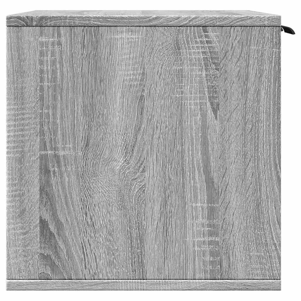 Recinto Lettiera Gatti Grigio Sonoma 60x40x40 cm in Truciolato — foto 5 di 10