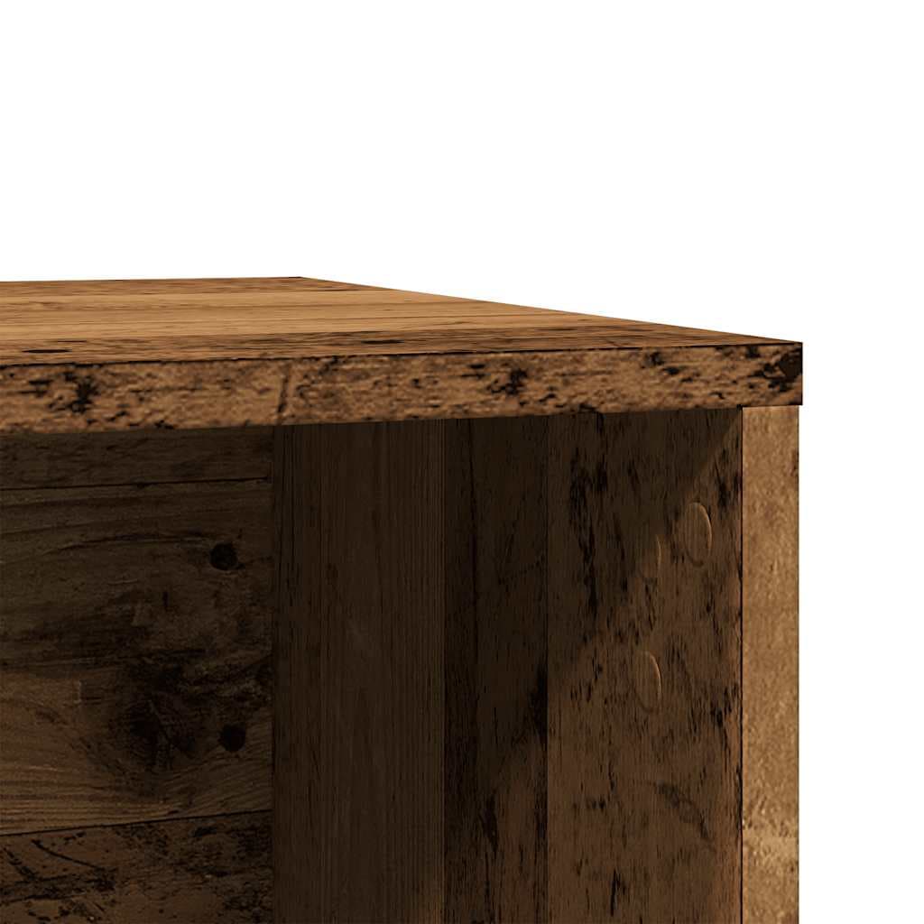 Recinto Lettiera Gatti Legno Vecchio 60x40x40 cm in Truciolato — miniatura 8 di 10