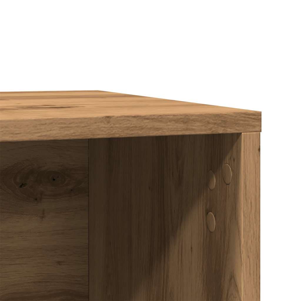 Recinto Lettiera Rovere Artigianale 60x40x40 cm in Truciolato — miniatura 8 di 10