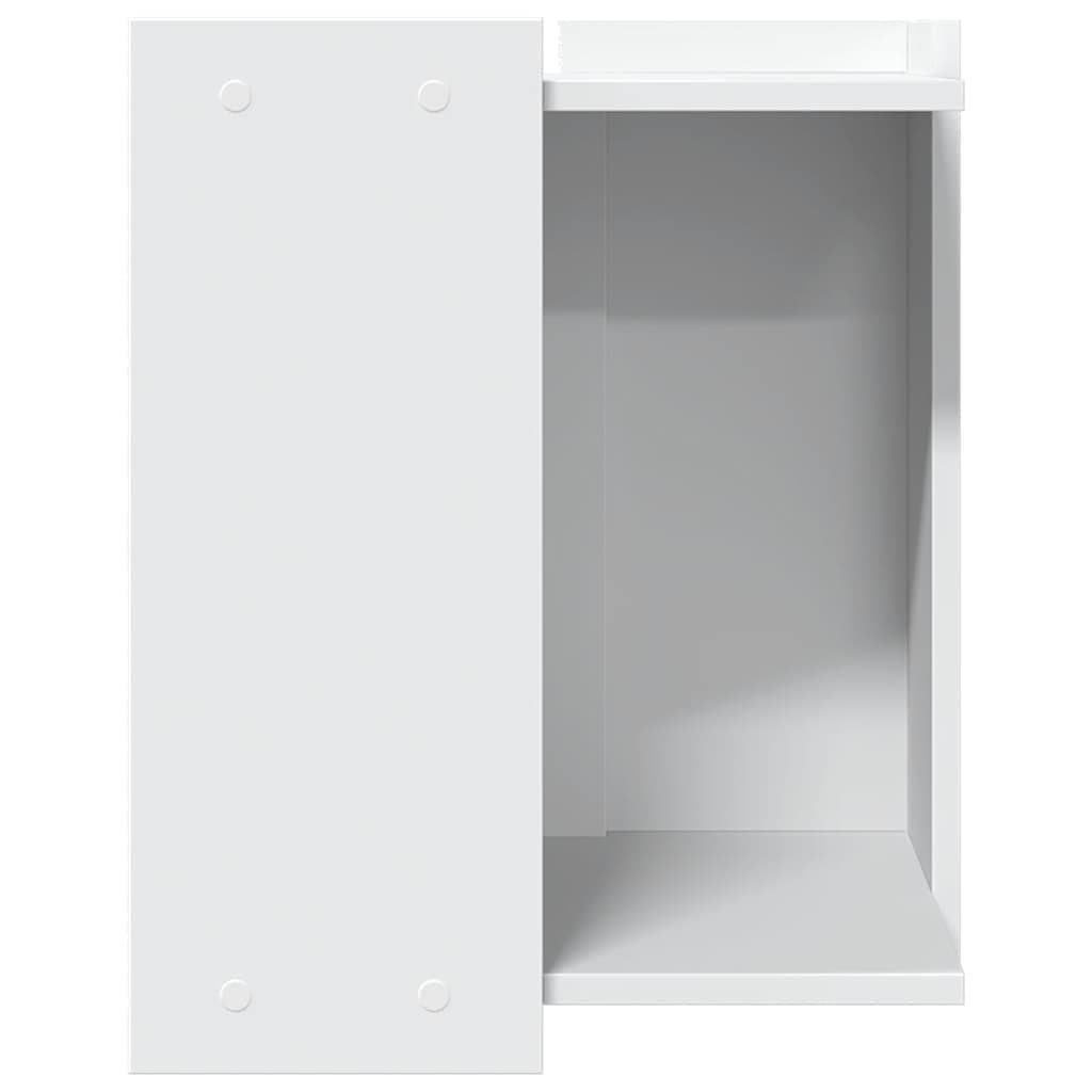 Rifugio per lettiera per gatti Bianco 42 x 42 x 51 cm — miniatura 6 di 9
