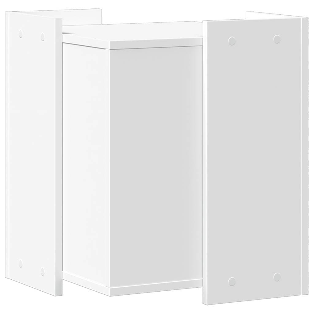 Rifugio per lettiera per gatti Bianco 42 x 42 x 51 cm — miniatura 5 di 9