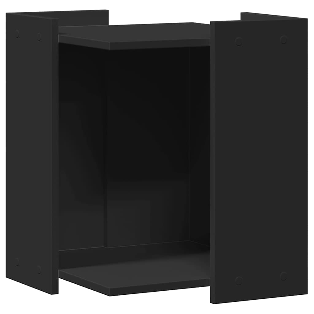 Rifugio per lettiera per gatti Nero 42 x 42 x 51 cm — miniatura 2 di 9