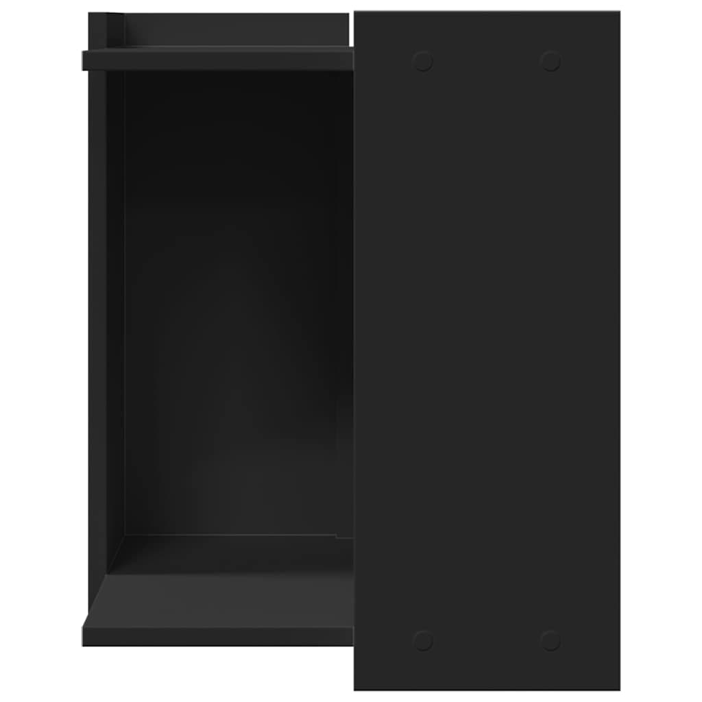 Rifugio per lettiera per gatti Nero 42 x 42 x 51 cm — miniatura 4 di 9