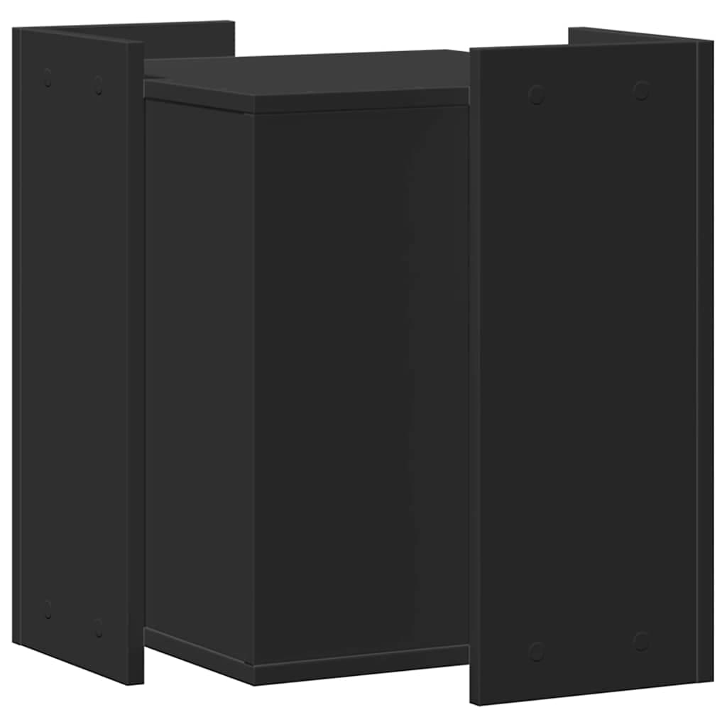 Rifugio per lettiera per gatti Nero 42 x 42 x 51 cm — miniatura 5 di 9