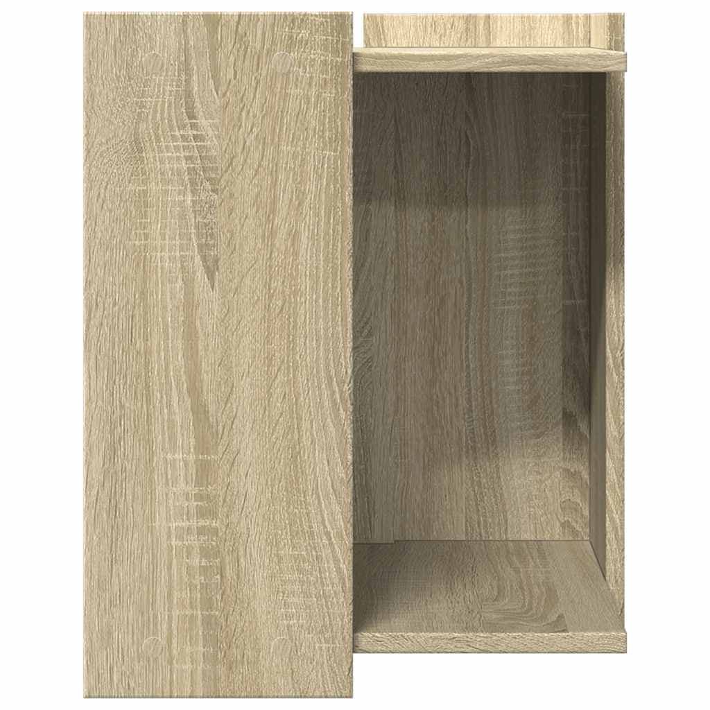 Rifugio per lettiera per gatti Rovere Sonoma 42 x 42 x 51 cm — miniatura 6 di 9