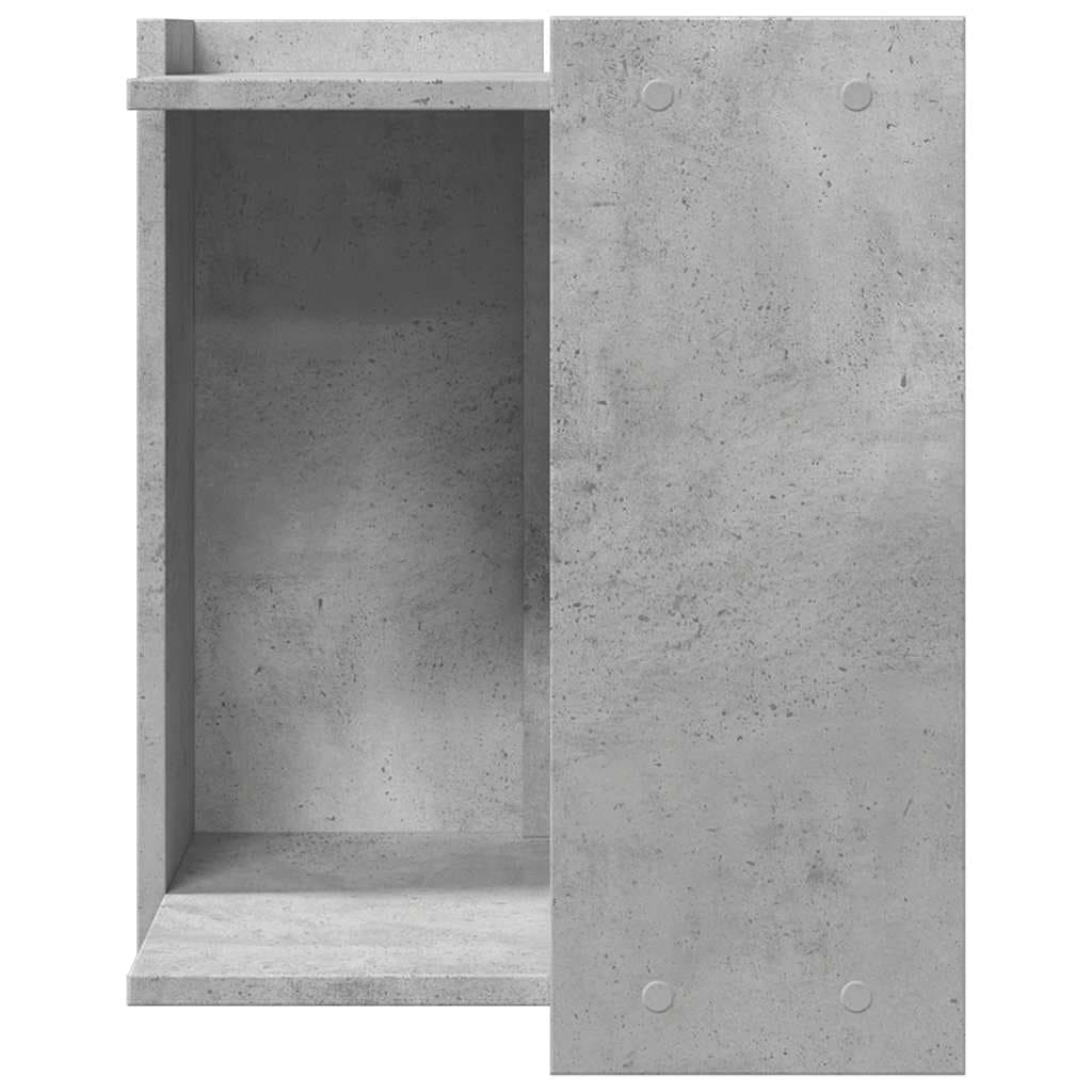 Rifugio per lettiera per gatti Grigio Cemento 42 x 42 x 51 cm — miniatura 4 di 9