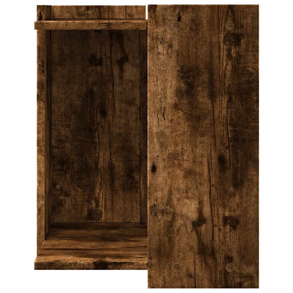 Rifugio per lettiera per gatti Rovere Fumo 42 x 42 x 51 cm — miniatura 4 di 9