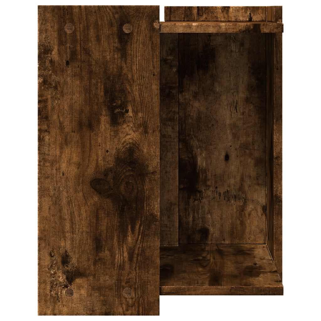 Rifugio per lettiera per gatti Rovere Fumo 42 x 42 x 51 cm — miniatura 6 di 9