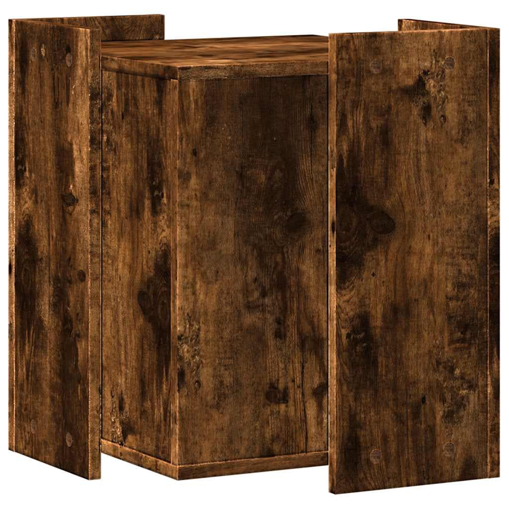 Rifugio per lettiera per gatti Rovere Fumo 42 x 42 x 51 cm — miniatura 5 di 9
