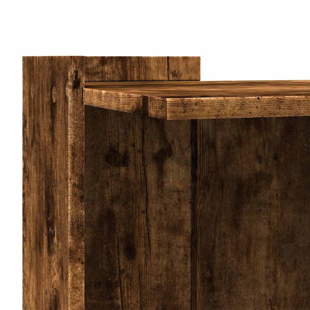 Rifugio per lettiera per gatti Rovere Fumo 42 x 42 x 51 cm — miniatura 7 di 9