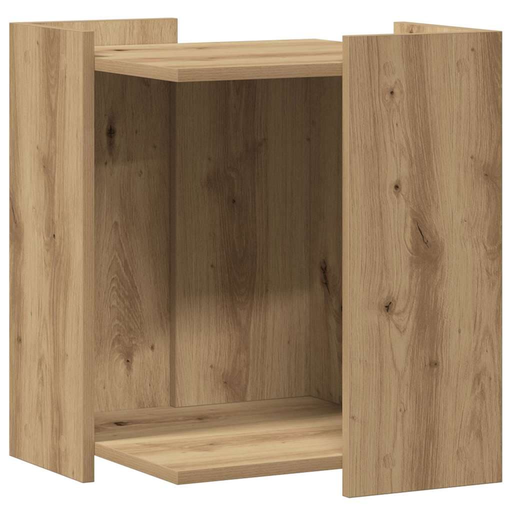 Recinto Lettiera Rovere Artigianale 42x42x51 cm in Truciolato — foto 2 di 9