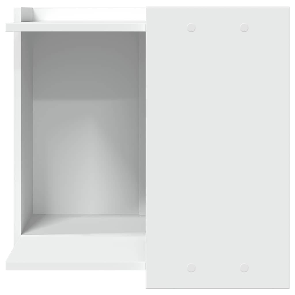 Rifugio per lettiera per gatti Bianco 53 x 53 x 51 cm — miniatura 4 di 9