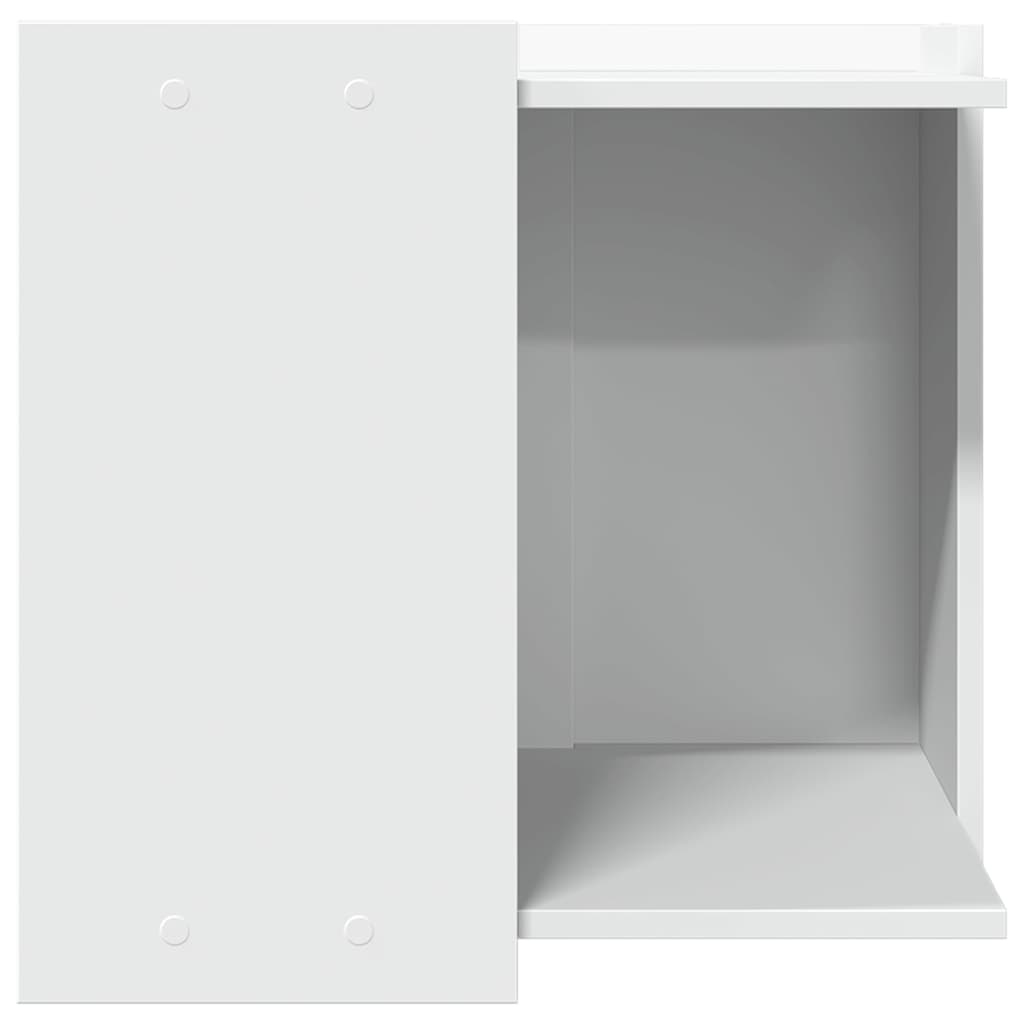 Rifugio per lettiera per gatti Bianco 53 x 53 x 51 cm — miniatura 6 di 9