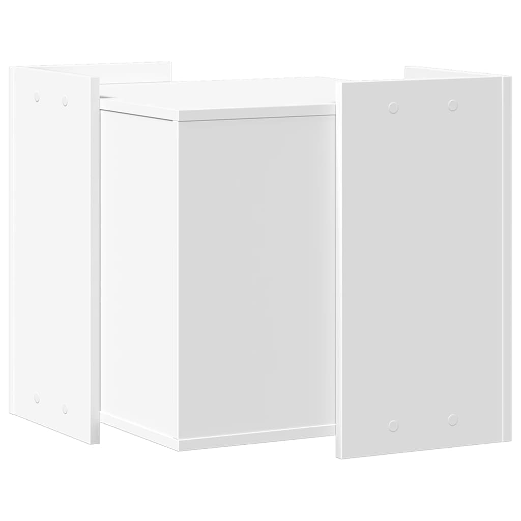 Rifugio per lettiera per gatti Bianco 53 x 53 x 51 cm — miniatura 5 di 9