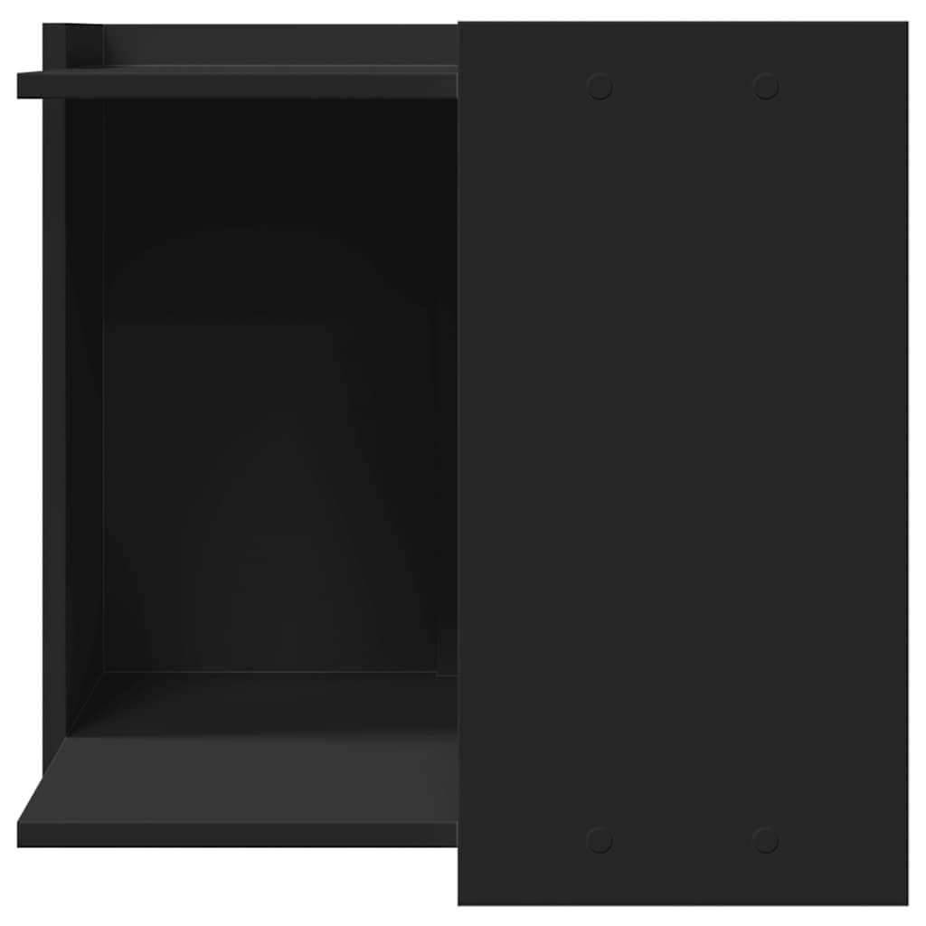 Rifugio per lettiera per gatti Nero 53 x 53 x 51 cm — miniatura 4 di 9