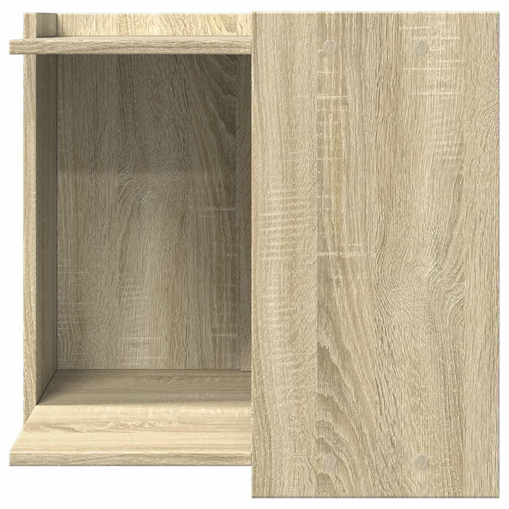 Rifugio per lettiera per gatti Rovere Sonoma 53 x 53 x 51 cm — miniatura 4 di 9