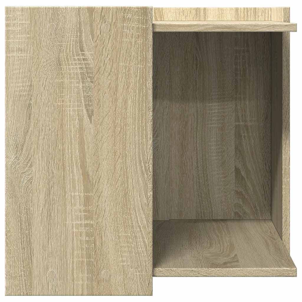 Rifugio per lettiera per gatti Rovere Sonoma 53 x 53 x 51 cm — miniatura 6 di 9