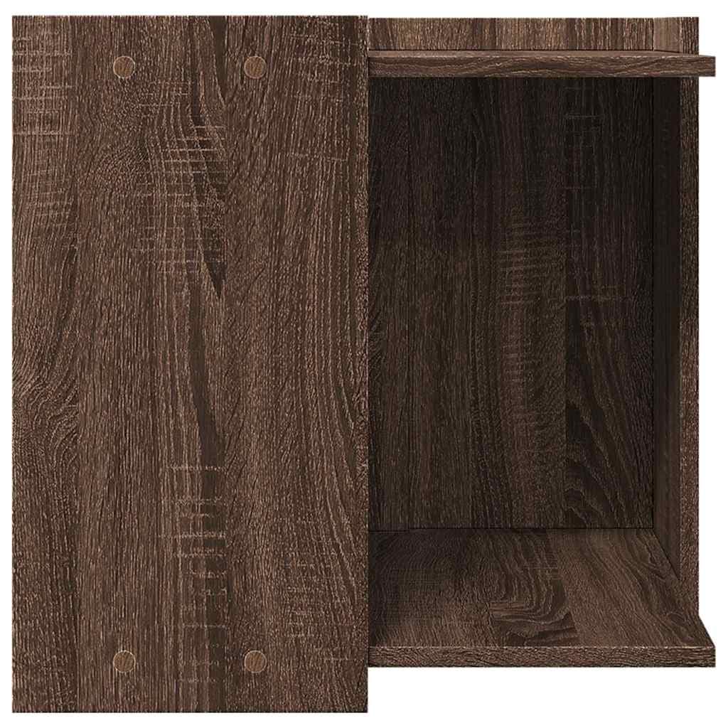 Recinto Lettiera Gatti Rovere Marrone 53x53x51 cm in Truciolato — foto 6 di 9
