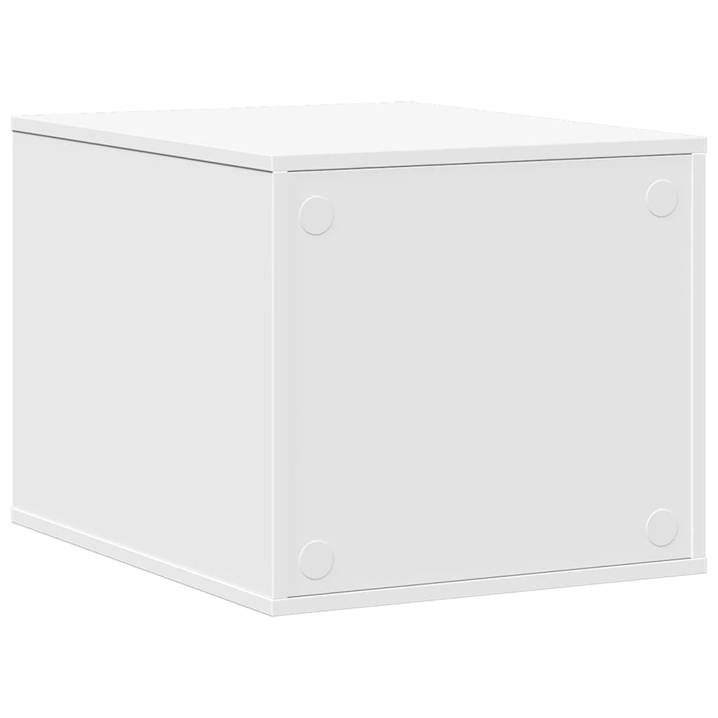 Recinto Lettiera Gatti Bianco 47x59x42 cm in Truciolato — miniatura 5 di 8