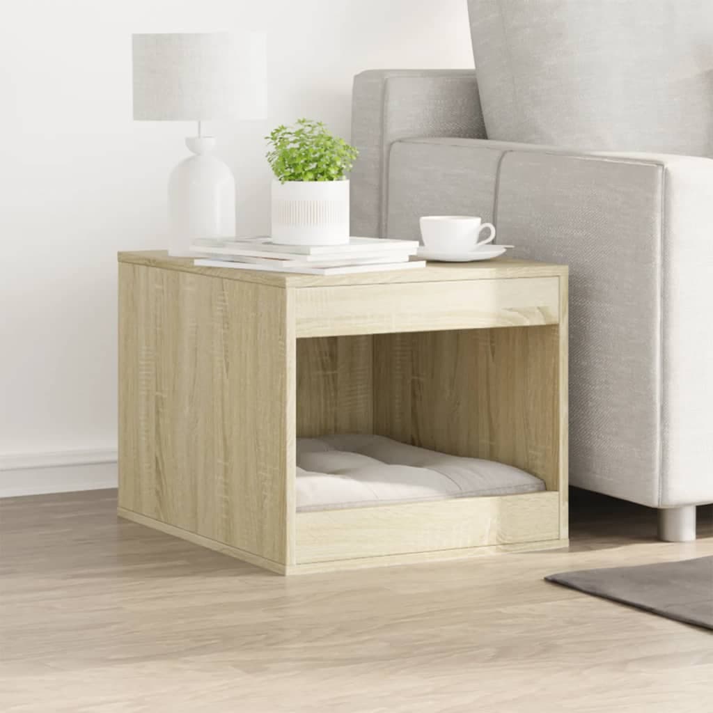 Recinto Lettiera Gatti Rovere Sonoma 47x59x42 cm in Truciolato — miniatura 3 di 8
