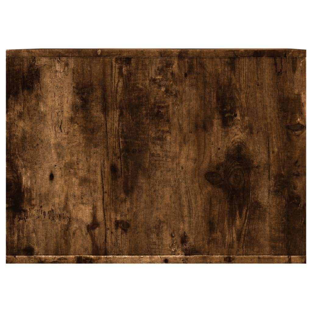 Recinto Lettiera Gatti Rovere Fumo 47x59x42 cm in Truciolato — miniatura 4 di 8