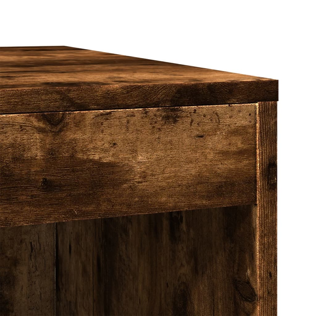 Recinto Lettiera Gatti Rovere Fumo 47x59x42 cm in Truciolato — miniatura 6 di 8