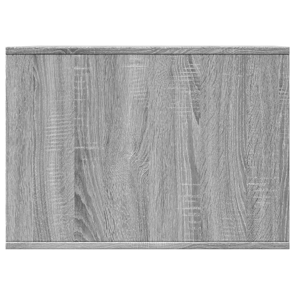 Recinto Lettiera Gatti Grigio Sonoma 47x59x42 cm in Truciolato — miniatura 4 di 8