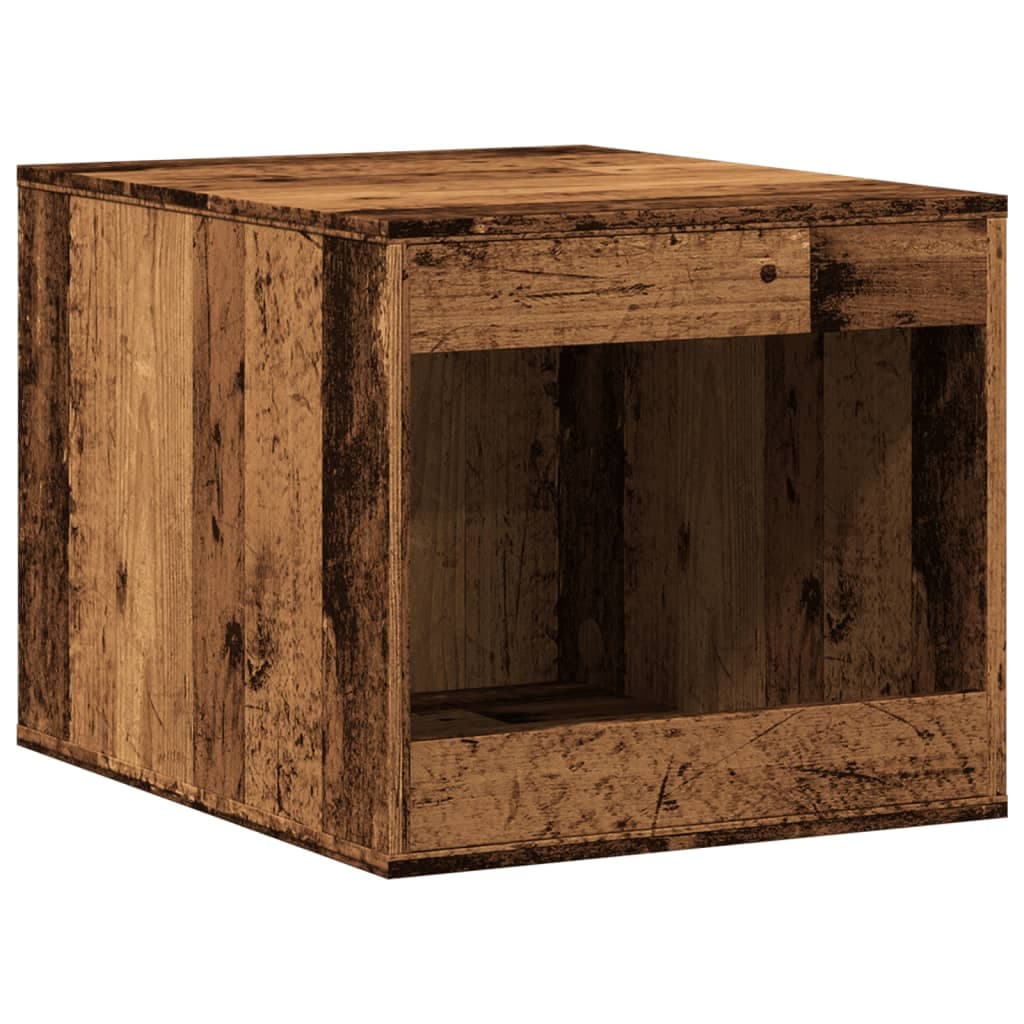 Recinto Lettiera Gatti Legno Vecchio 47x59x42 cm in Truciolato — miniatura 2 di 8