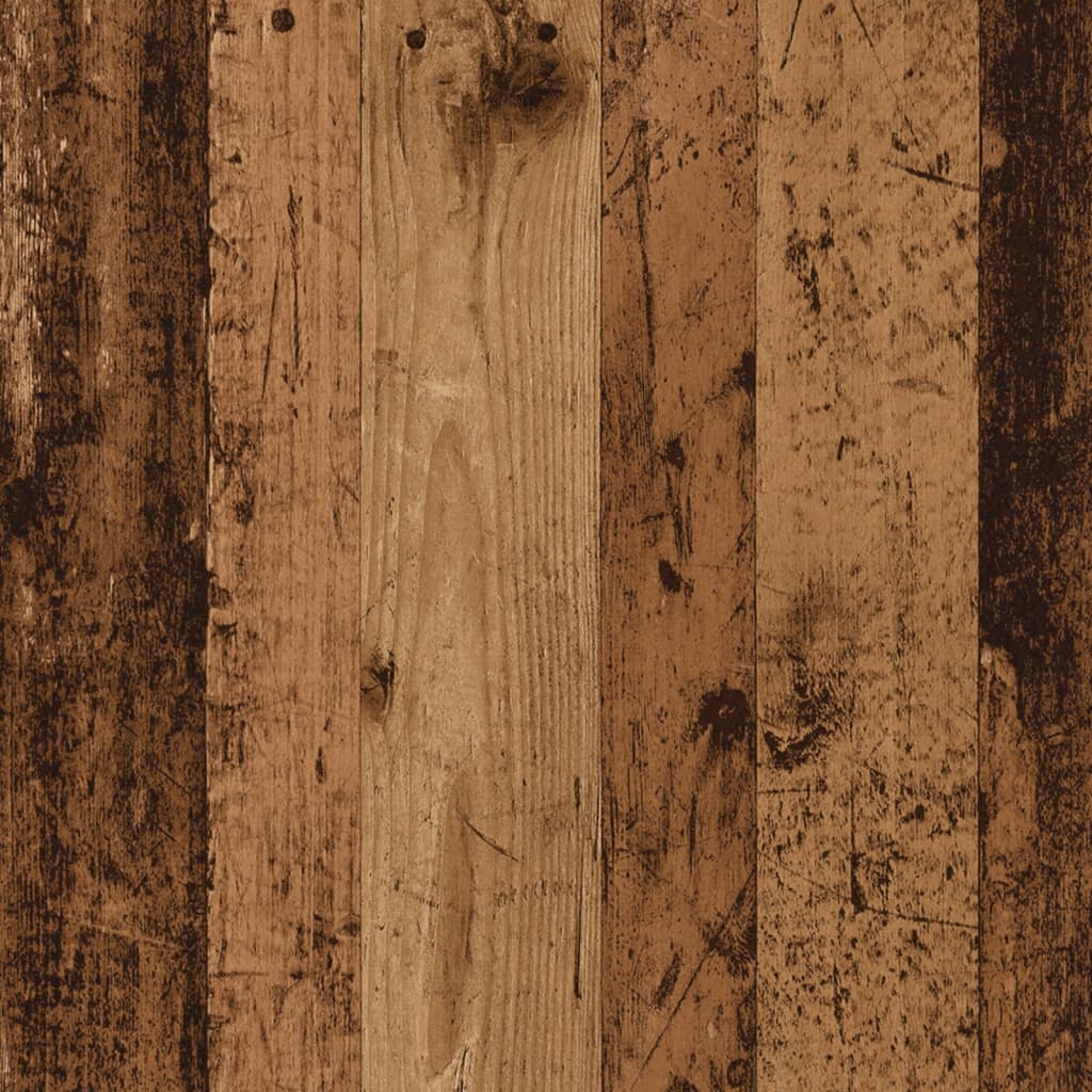Recinto Lettiera Gatti Legno Vecchio 47x59x42 cm in Truciolato — miniatura 7 di 8