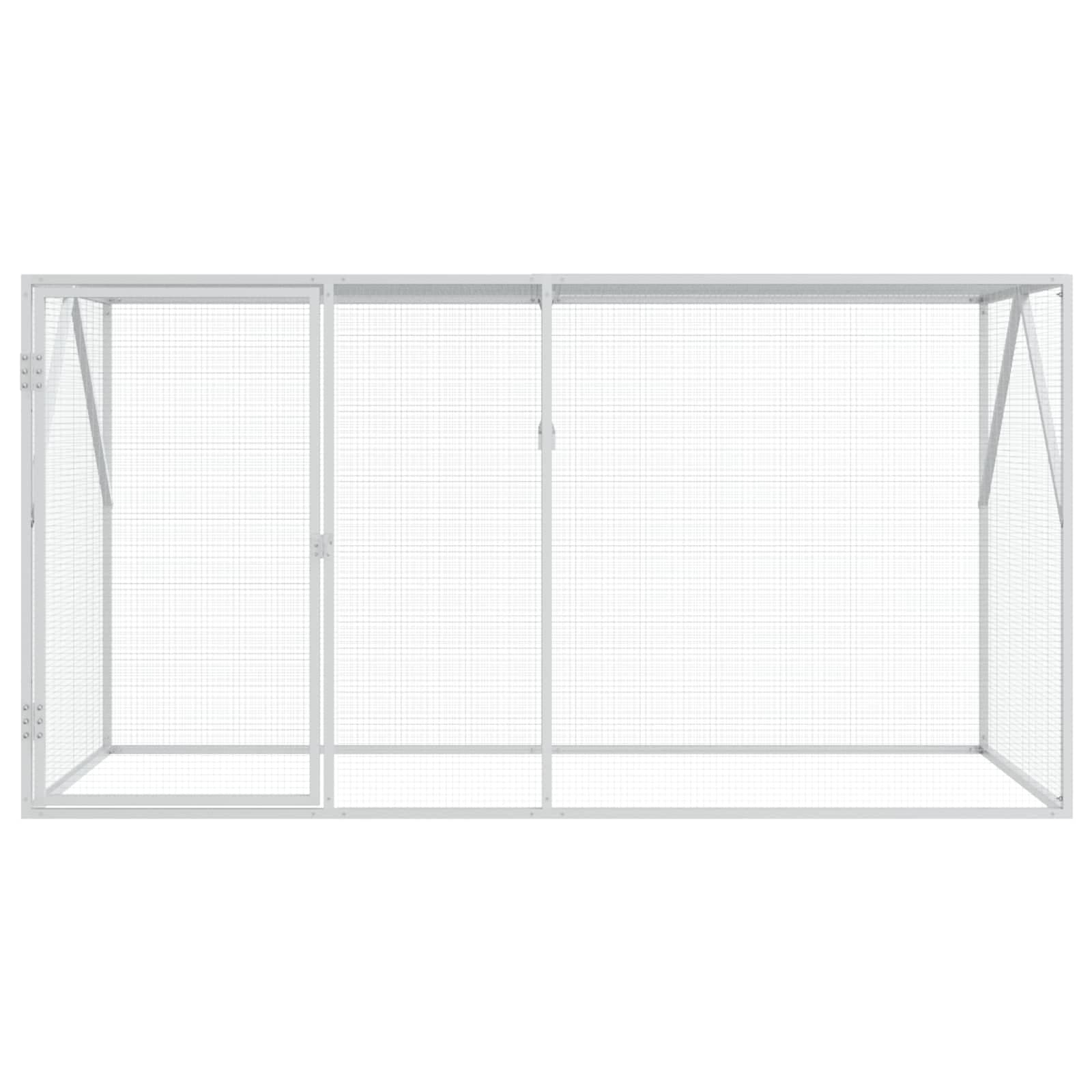 Gabbia per uccelli Argento 208 x 102 x 108 cm — miniatura 3 di 6