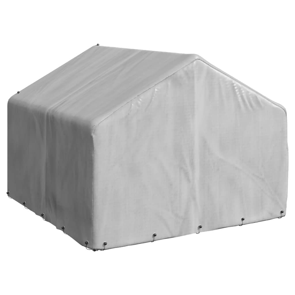 Cuccia per cani da esterno con copertura 2x2x1,5 m in acciaio zincato — miniatura 3 di 5