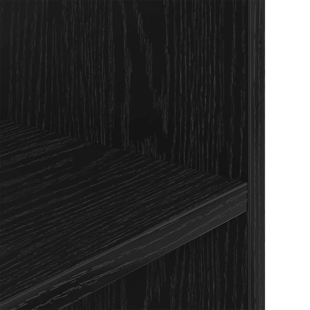 Supporto per acquario in rovere nero 60x30x60 cm — miniatura 6 di 10