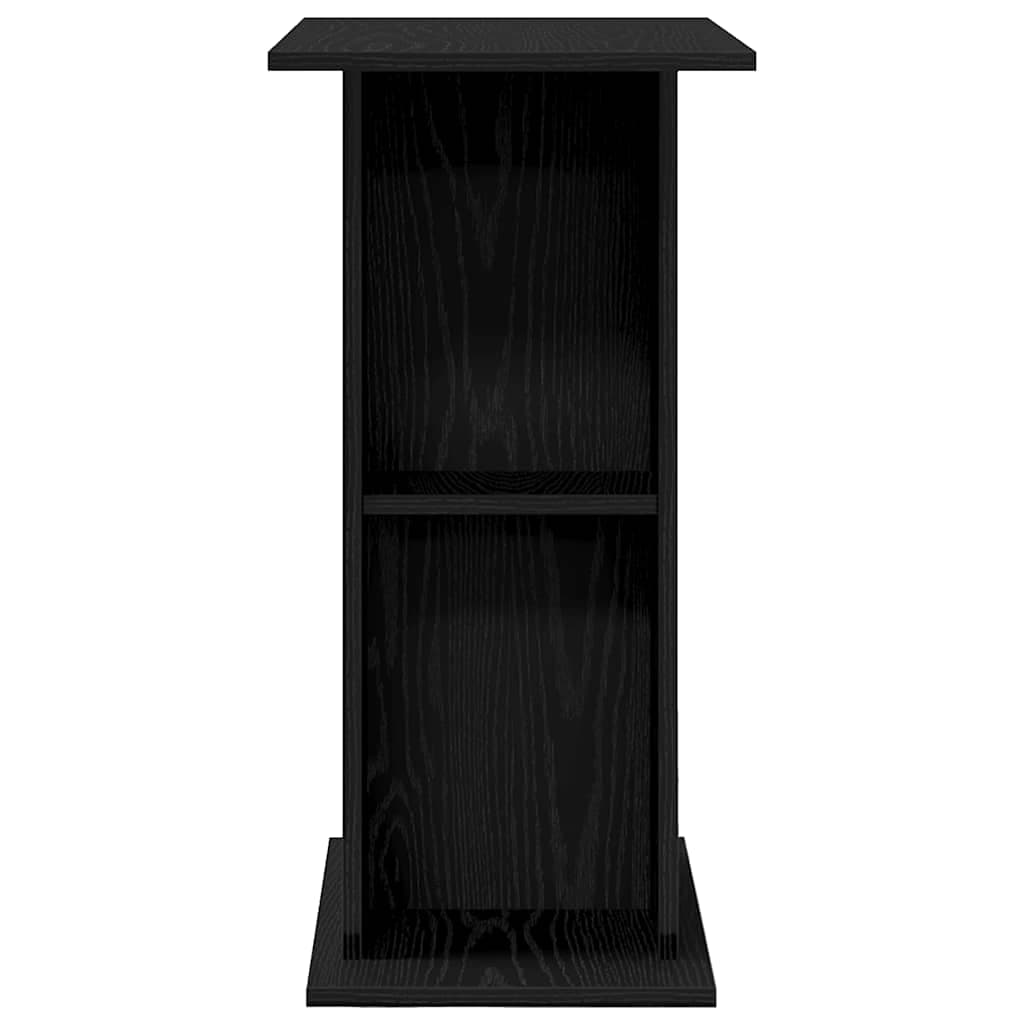 Supporto per acquario in rovere nero 75x36x72,5 cm — miniatura 5 di 10
