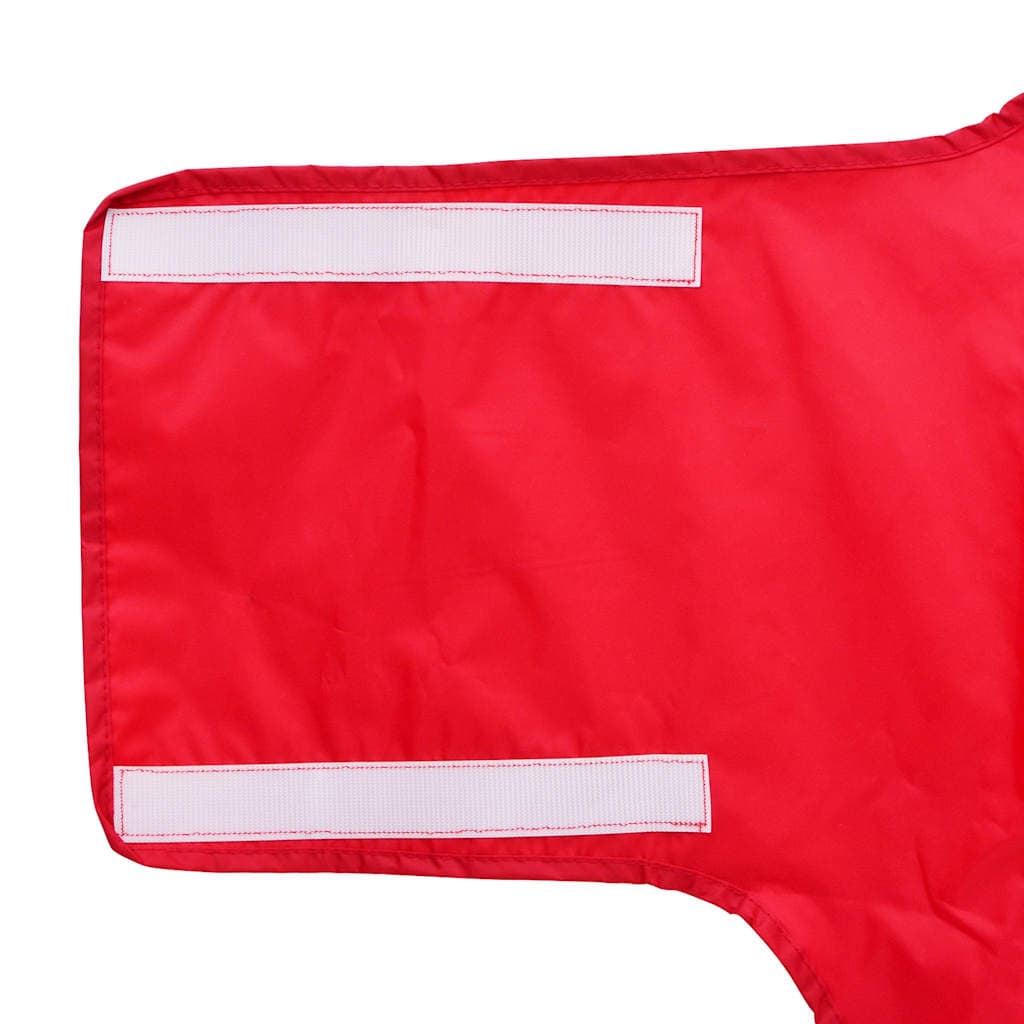 Impermeabile per Cani con Strisce Riflettenti Poliestere 3XL — miniatura 9 di 12