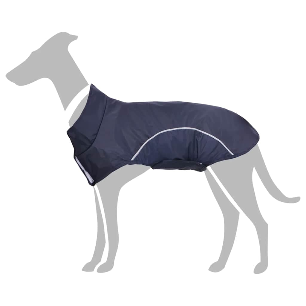 Impermeabile per Cani con Strisce Riflettenti Poliestere XXS — miniatura 1 di 12