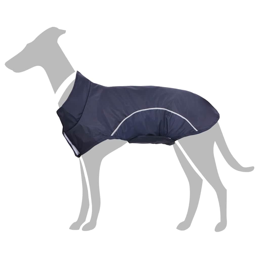 Impermeabile per Cani con Strisce Riflettenti Poliestere XS — miniatura 1 di 12