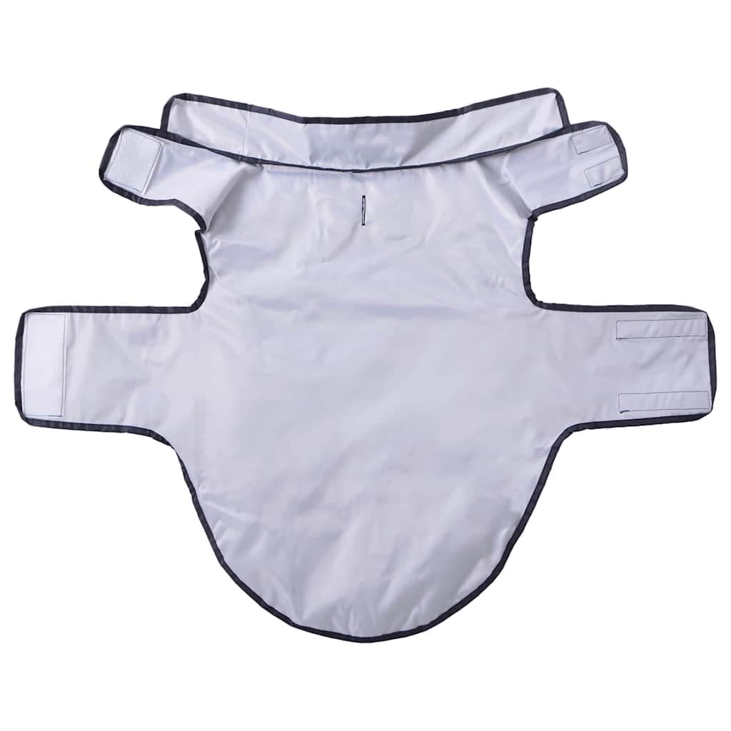 Impermeabile per Cani con Strisce Riflettenti Poliestere 2XL — miniatura 4 di 12