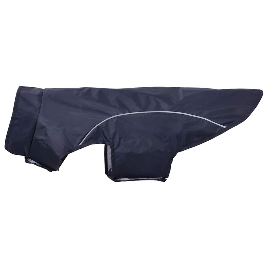Impermeabile per Cani con Strisce Riflettenti Poliestere 2XL — miniatura 5 di 12