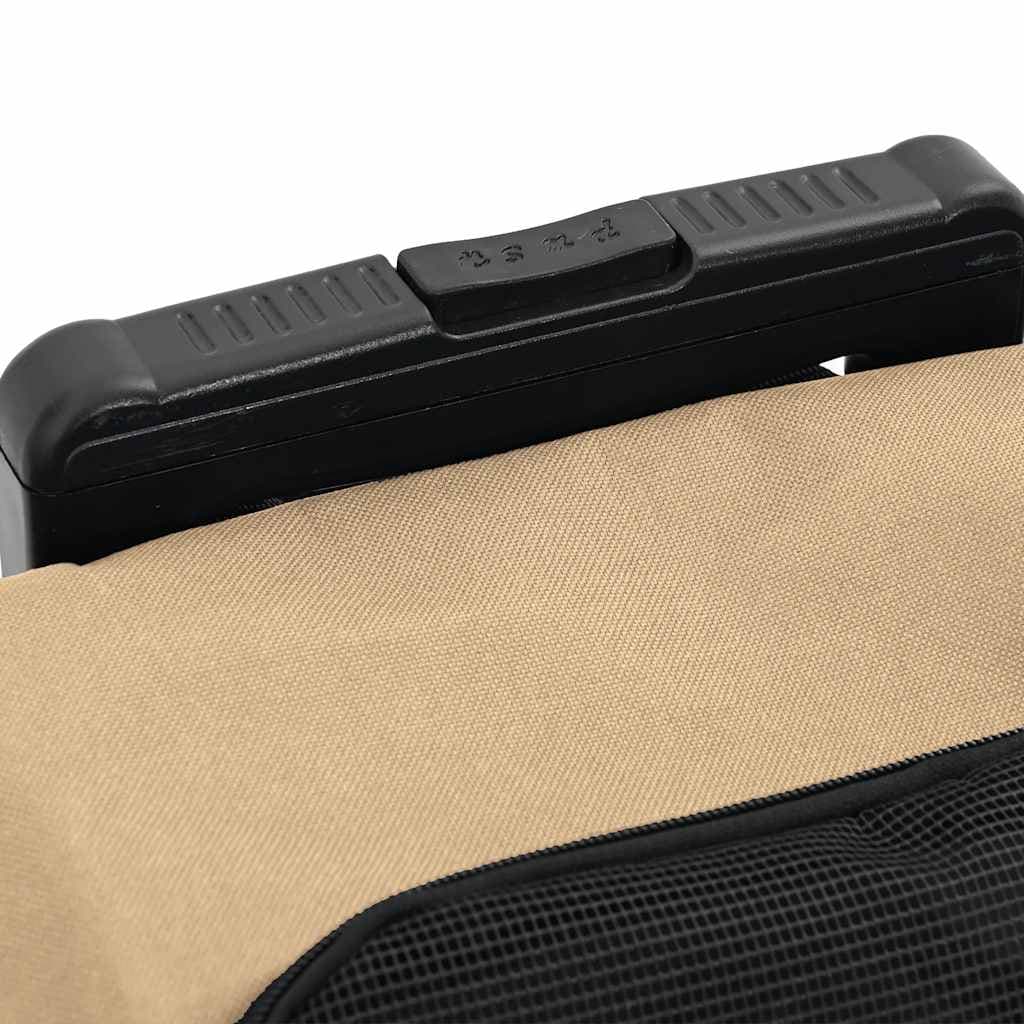 Carrello per Animali 3 in 1 Design Sabbia 48x32x(57-106) cm Tessuto Oxford — foto 7 di 10