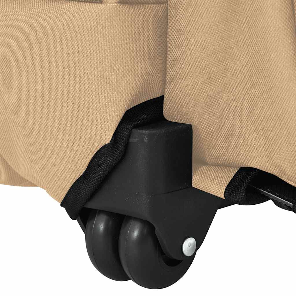 Carrello per Animali 3 in 1 Design Sabbia 48x32x(57-106) cm Tessuto Oxford — foto 8 di 10