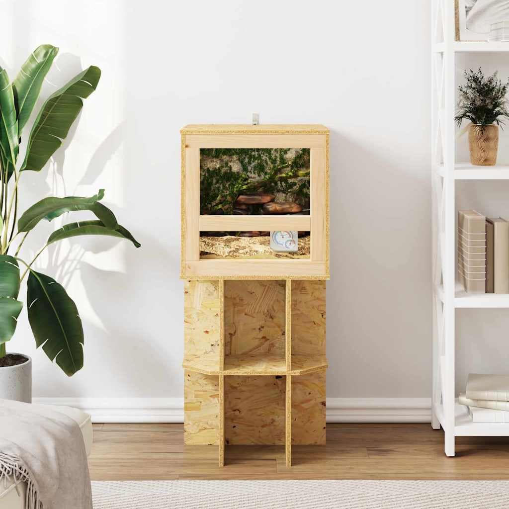 Terrario Marrone 40 x 40 x 90 cm OSB — miniatura 4 di 12