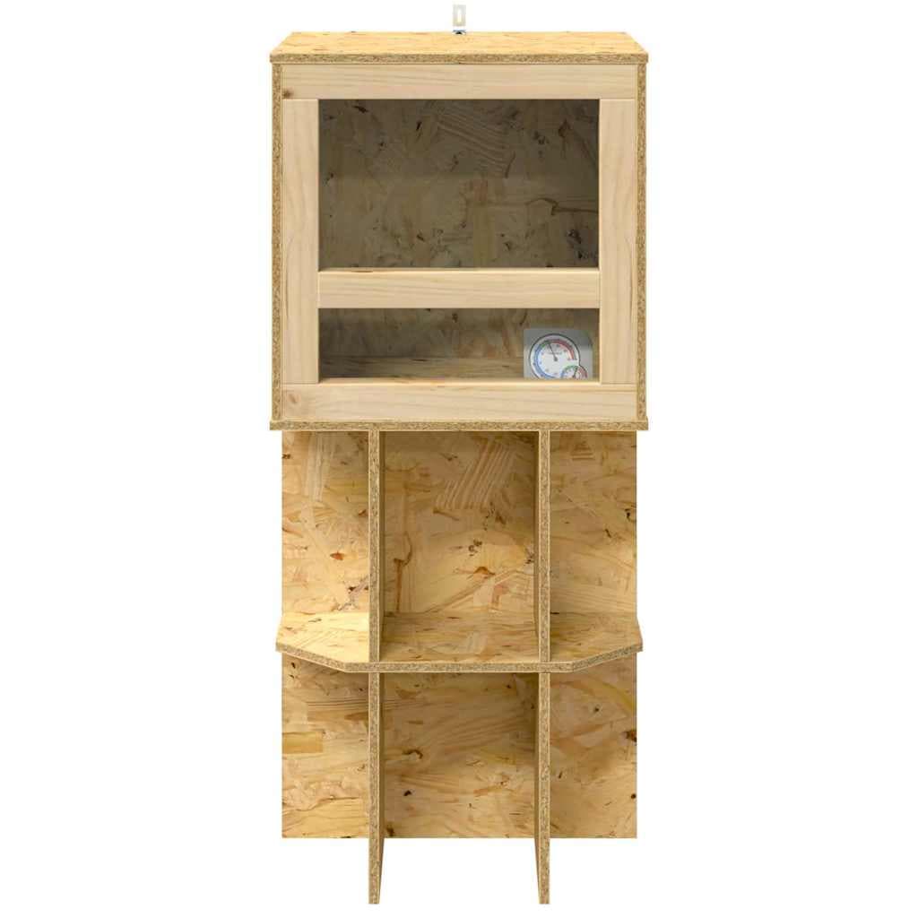 Terrario Marrone 40 x 40 x 90 cm OSB — miniatura 8 di 12