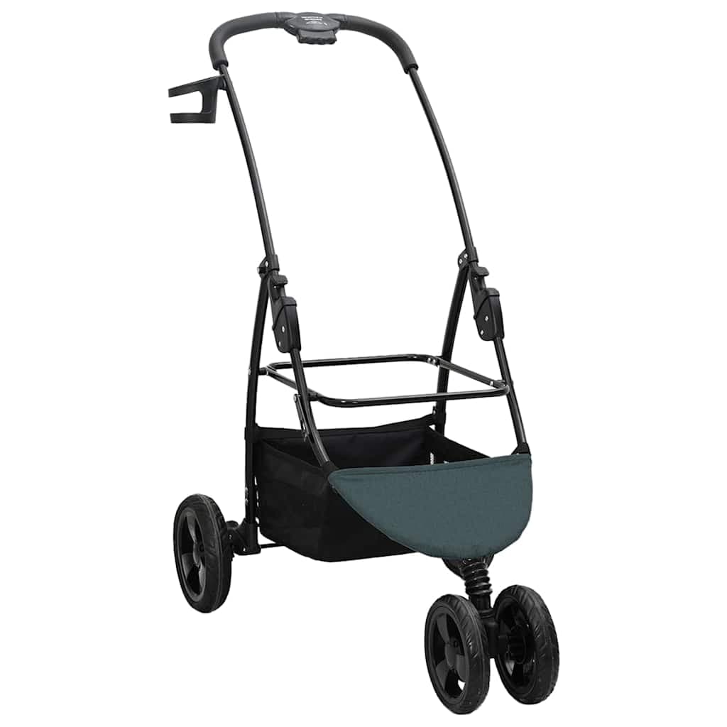 Passeggino pieghevole per animali Verde 78 x 54 x 101 cm — miniatura 5 di 15