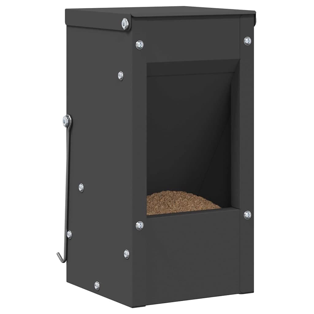 Mangiatore per conigli Nero 12,5 x 12,5 x 25 cm 1,5 kg — miniatura 3 di 11