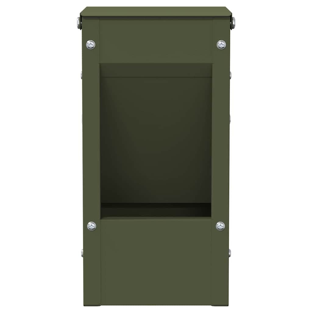 Mangiatore per conigli Verde oliva 12,5 x 12,5 x 25 cm 1,5 kg — miniatura 5 di 11